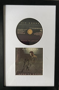  Signed Albums Framed -  Kip Moore Room To Spare Acoustic Signed CD